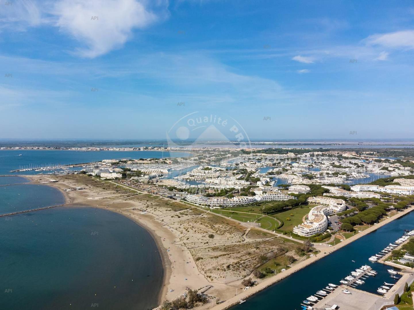 As22947-Studio Cabine Residence Direct Sur Plage Льо Гро-дю-Роа Екстериор снимка
