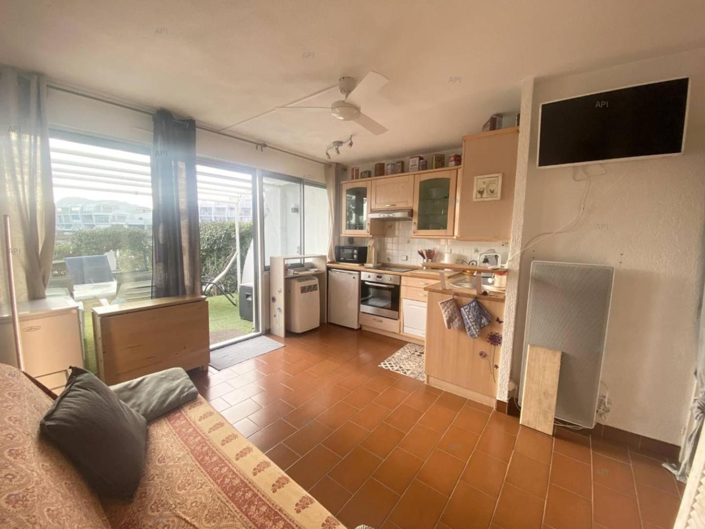 As22947-Studio Cabine Residence Direct Sur Plage Льо Гро-дю-Роа Екстериор снимка